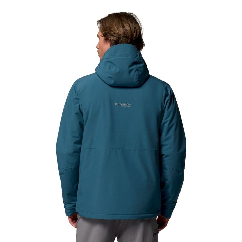 Veste Homme Columbia Mountain Granite - Taille L, Grise, Polaire Coupe-vent