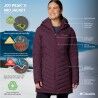Columbia Joy Peak II Mid Jacket - Dámská péřova | Hardloop