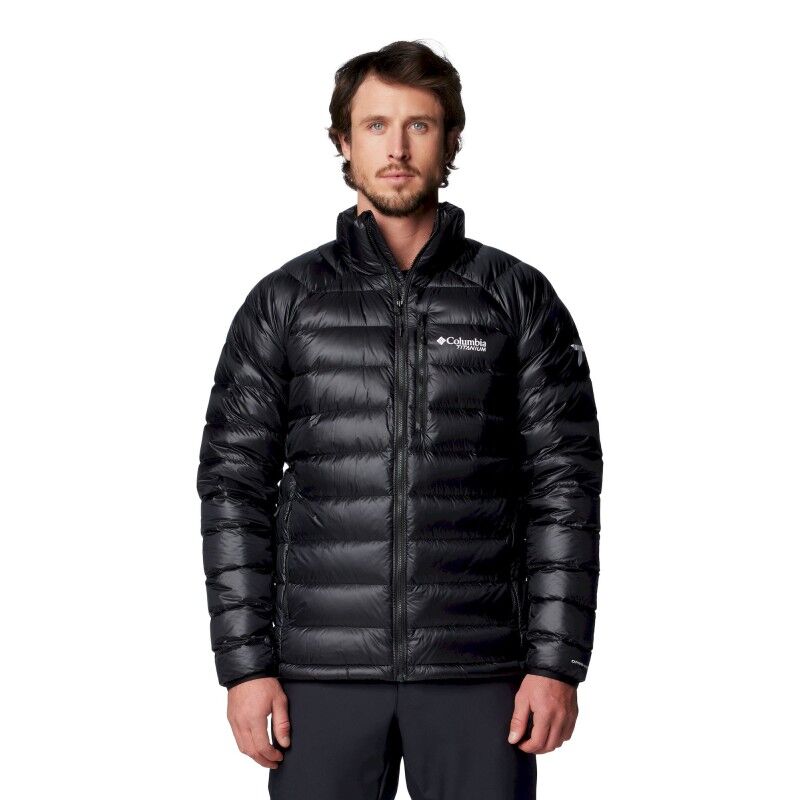 Columbia Arctic Crest Down Vest Gilet Uomo – Piumino 700 Fill, Caldo E Resistente All'acqua, Nero