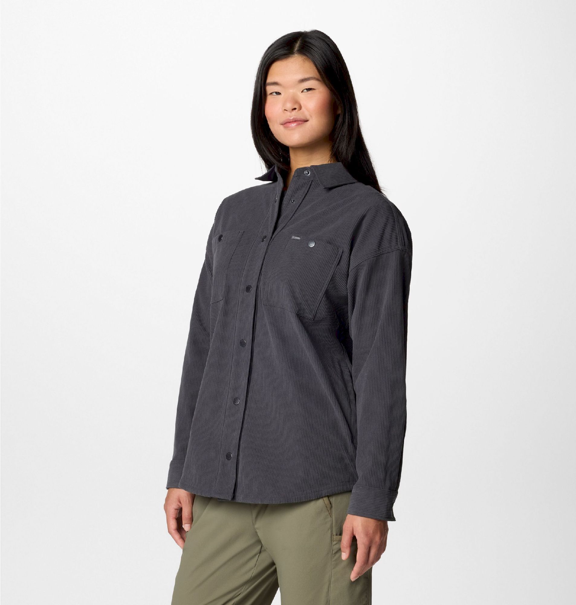 Columbia Blue Point Creek Corduroy Shirt Jacket - Koszula damski | Hardloop