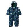 Collegiate Navy Dinoflauge / Rain Forest