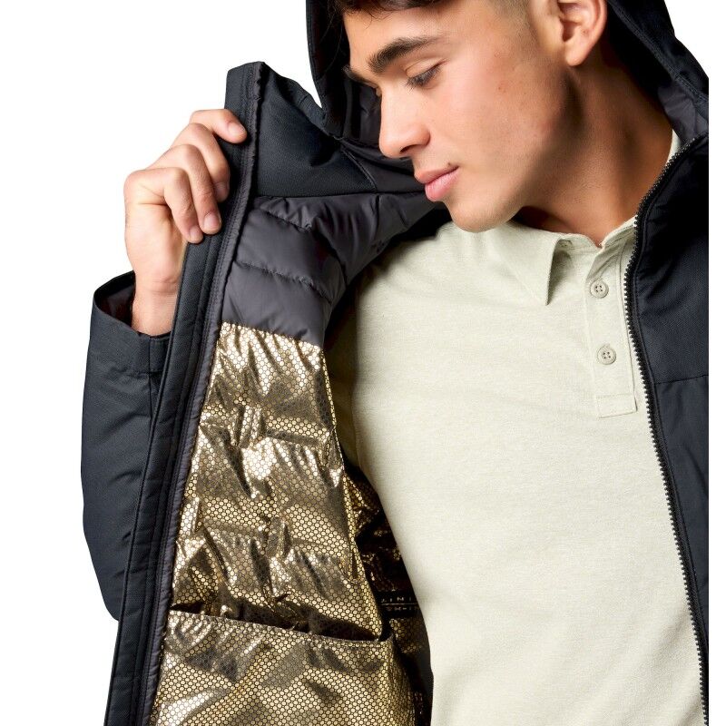 Columbia Grand Trek III Down Hooded Jacket - Donsjack - Heren | Hardloop