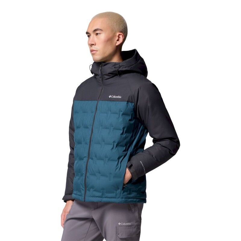 Columbia Grand Trek III Down Hooded Jacket - Donsjack - Heren | Hardloop