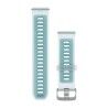 Blanc / Turquoise