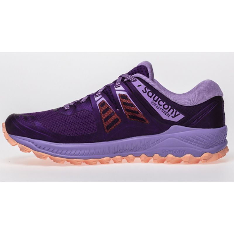 Purple Peregrine Iso Trail Saucony Peregrine Iso Trail Running
