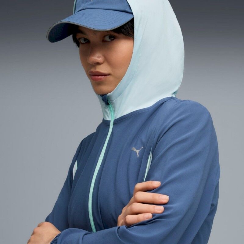 Puma Run Velocity Woven Jacket W - Dámská běžecké vesta | Hardloop