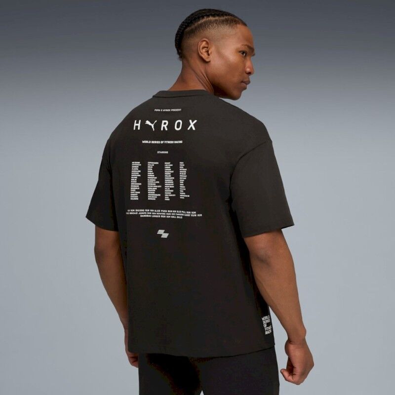 Puma M Puma X Hyrox Lifestyle Tee - T-shirt - Herrer | Hardloop
