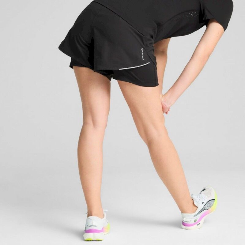 Puma W Run Ultraweave 2In1 4" Short - Juoksushortsit - Naiset | Hardloop