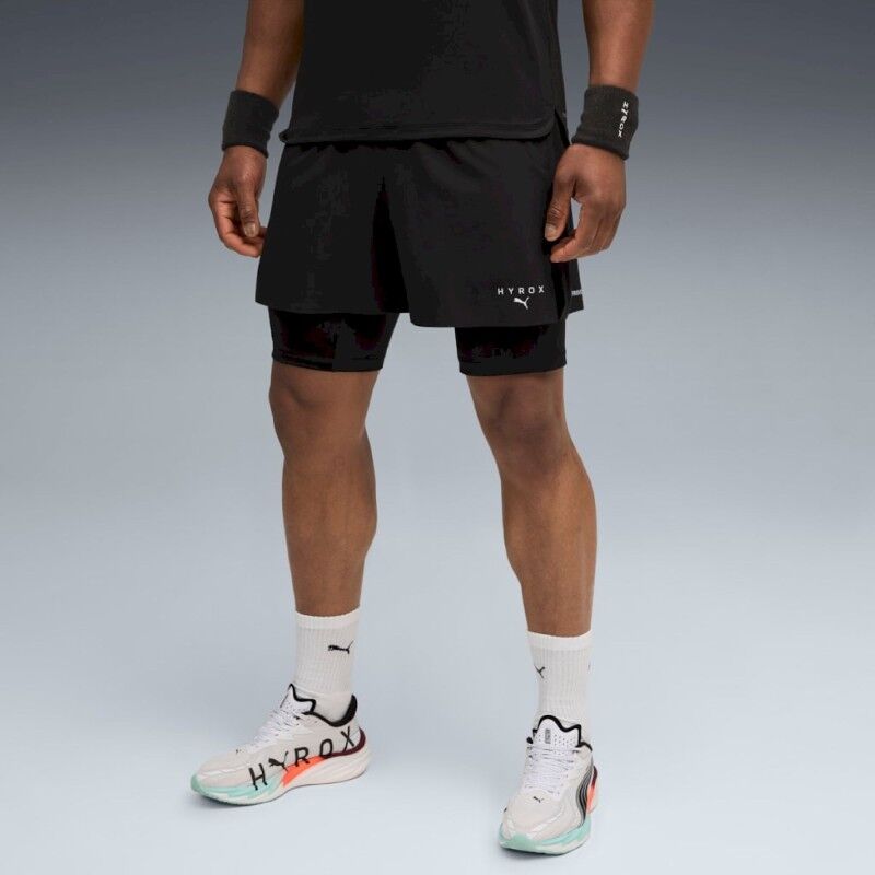 Puma M Puma X Hyrox 2In1 Train Short - Juoksushortsit - Miehet | Hardloop