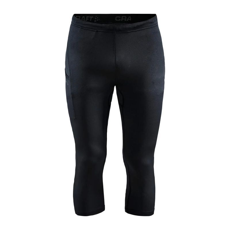 Pantalon CRAFT Homme ADV Essence Perforé - Gris, Taille 2XL, Zip Cheville