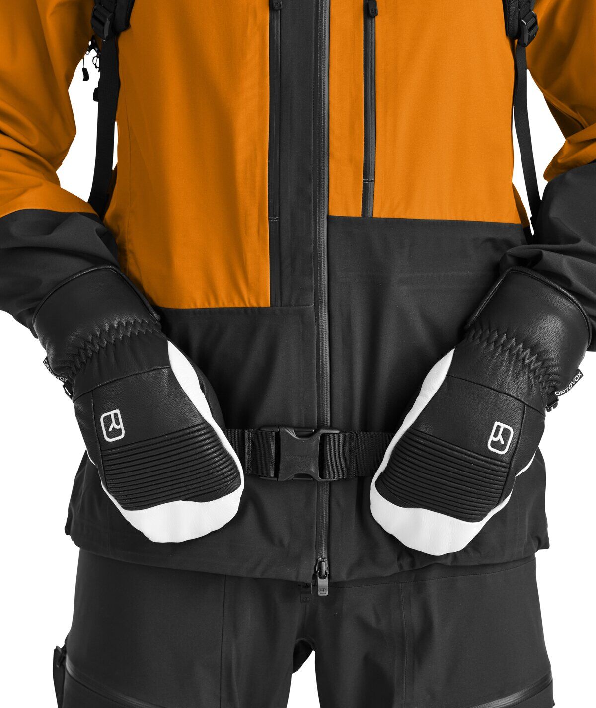 Ortovox Full Leather Mitten - Rękawiczki z jednym palcem meskie | Hardloop