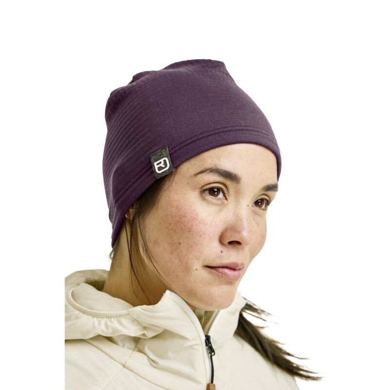 Ortovox Fleece Grid Beanie - Merinoull Mössor | Hardloop