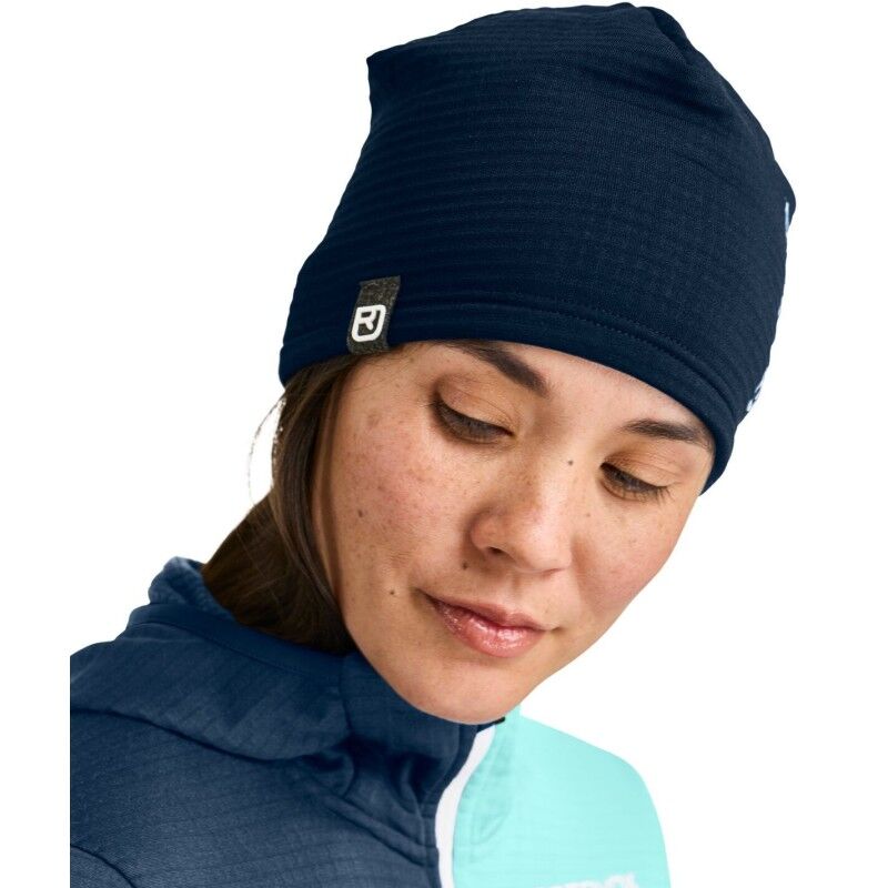 Ortovox Fleece Grid Beanie - Merinoull Mössor | Hardloop