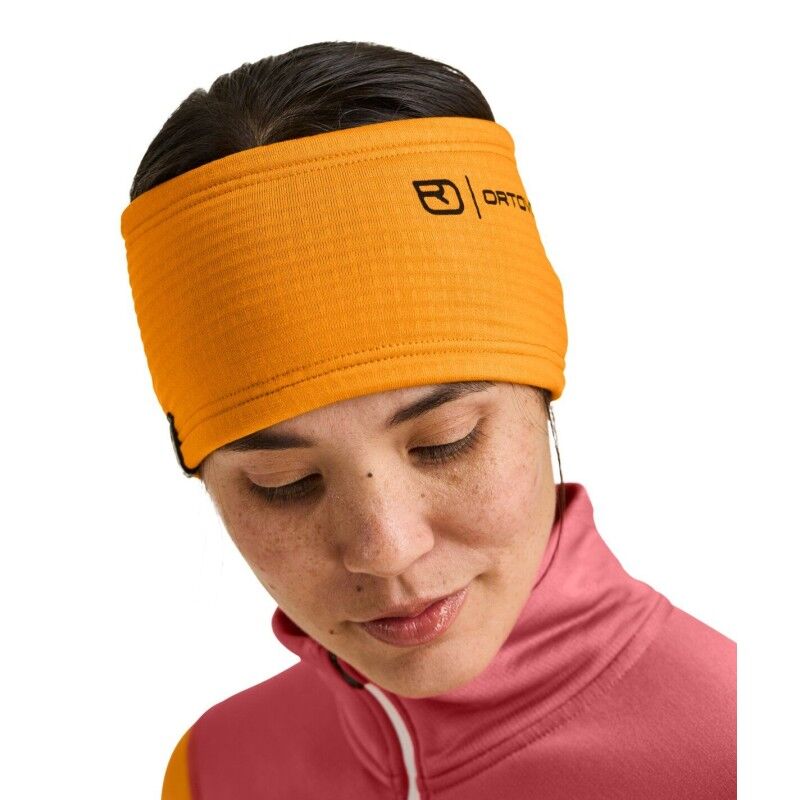 Ortovox Fleece Grid Headband - Cinta de lana merino | Hardloop