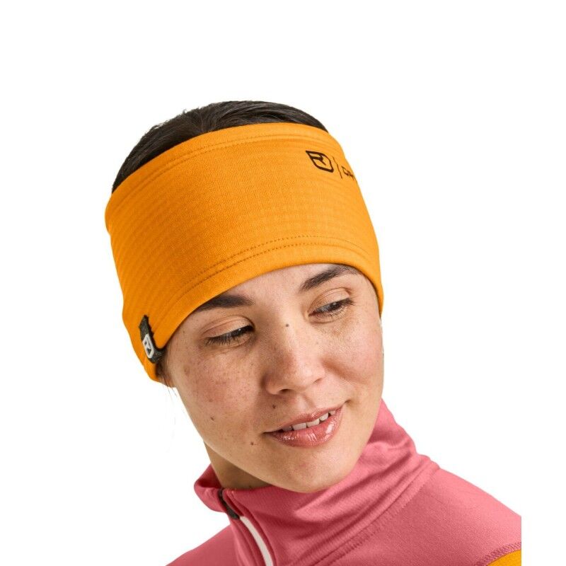 Ortovox Fleece Grid Headband - Cinta de lana merino | Hardloop
