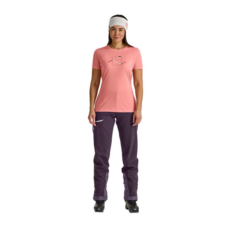 Ortovox 150 Cool Peak Focus TS - Koszulka z wełny Merino® damska | Hardloop