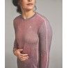 Ortovox 185 Rock'N'Wool Print LS - Maillot thermique laine mérinos femme | Hardloop