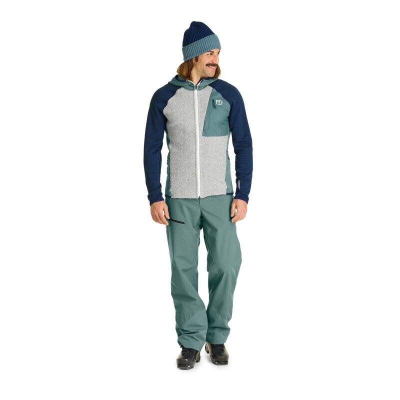 Ortovox Fleece GP Classic Knit Hoody - Pánská fleesová mikina | Hardloop