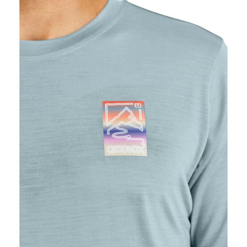 Ortovox 140 Cool Mountain Gradient TS - Merino shirt - Men's | Hardloop