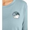 Ortovox 140 Cool Round Landscape TS - Camiseta de lã merino mulher | Hardloop
