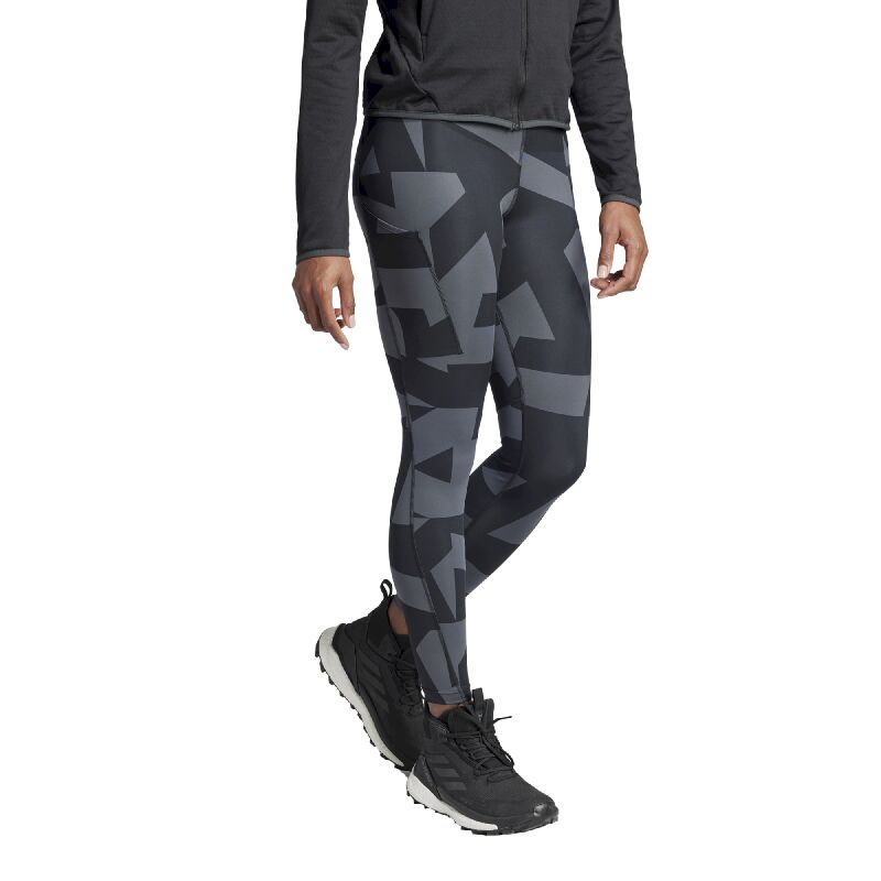 adidas Terrex Tight Aop - Alusvaatteet - Naiset | Hardloop