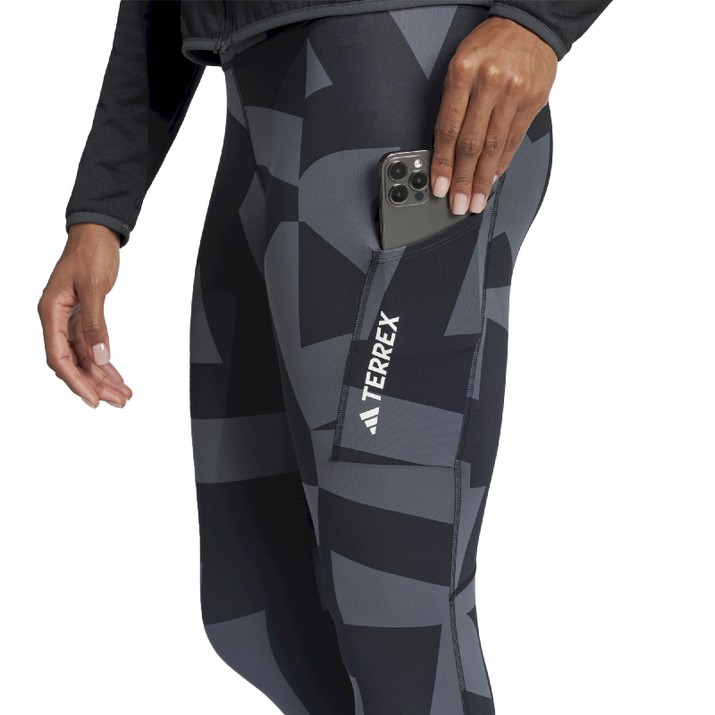 adidas Terrex Tight Aop - Ropa interior - Mujer | Hardloop
