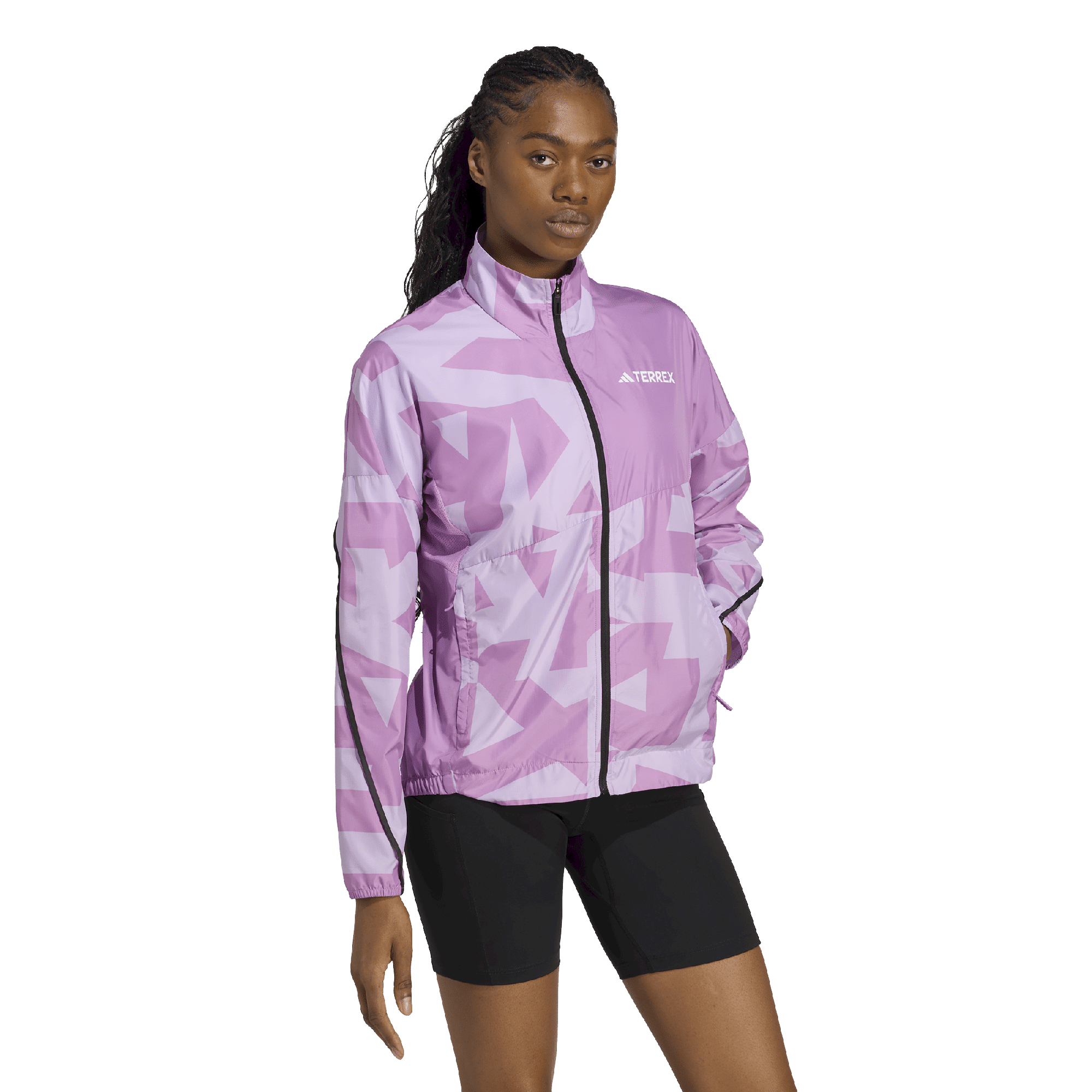 adidas Terrex Printed Wind Jacket - Giacca a vento - Donna | Hardloop