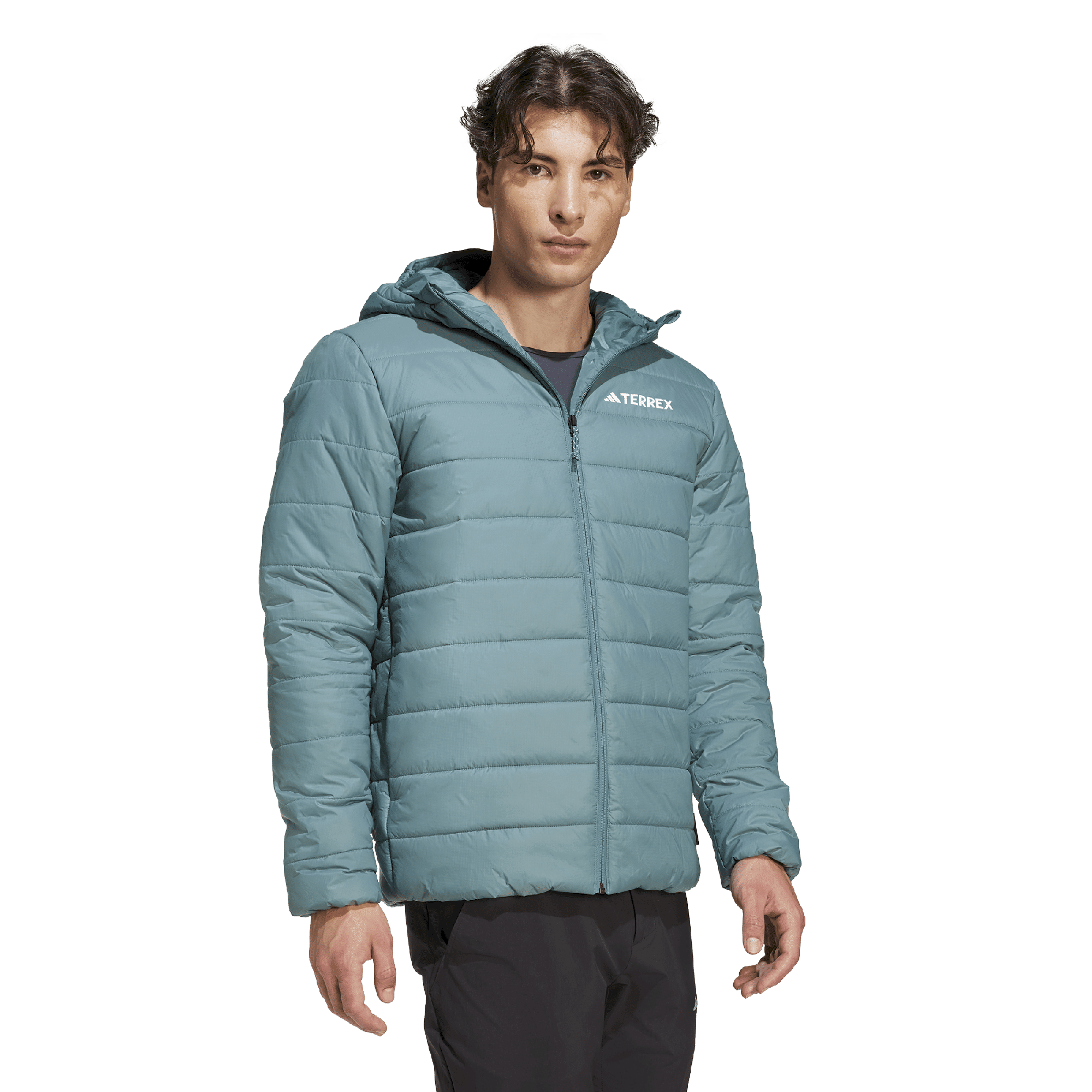 adidas Terrex Essential Padded Hooded Jacket - Kurtka męski | Hardloop