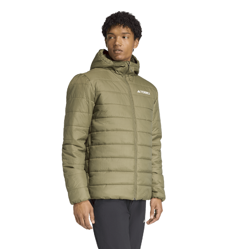 adidas Terrex Essential Padded Hooded Jacket - Kunstfaserjacke - Herren | Hardloop
