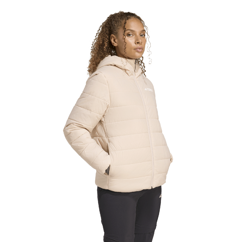 adidas Terrex Essential Padded Hooded Jacket - Doudoune femme | Hardloop