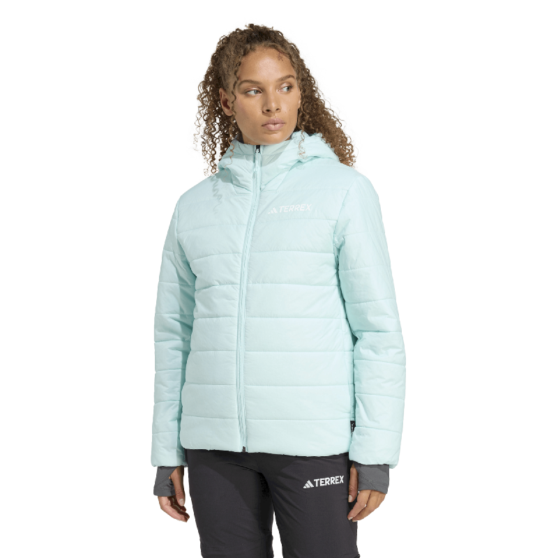 adidas Terrex Essential Padded Hooded Jacket - Kurtka damski | Hardloop