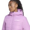 adidas Terrex Essential Padded Hooded Jacket - Chaqueta de fibra sintética - Mujer | Hardloop