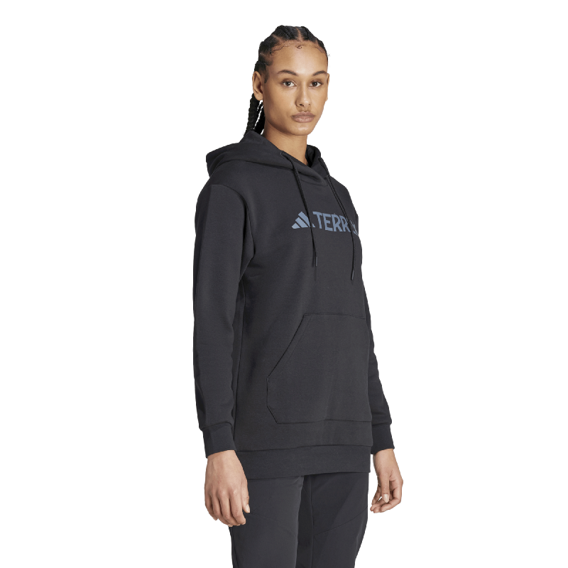 adidas Terrex L Logo Hoodie - Felpa con cappuccio - Donna | Hardloop