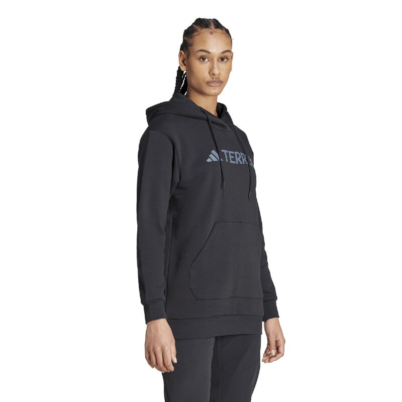 adidas Terrex L Logo Hoodie - Munkjacka - Dam | Hardloop