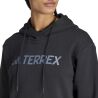 adidas Terrex L Logo Hoodie - Munkjacka - Dam | Hardloop