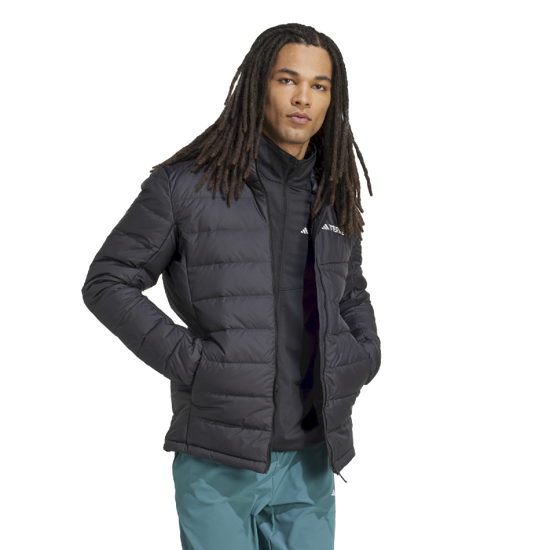 adidas Terrex Down Hooded Jacket - Donsjack - Heren | Hardloop