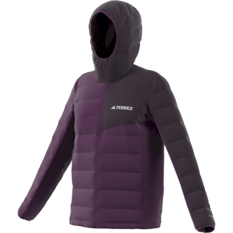 adidas Terrex Down Hooded Jacket - Kurtka damski | Hardloop