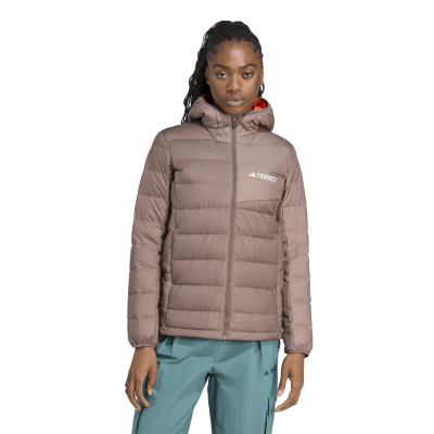 Terrex Down Hooded Jacket - Tekokuitutakki - Naiset