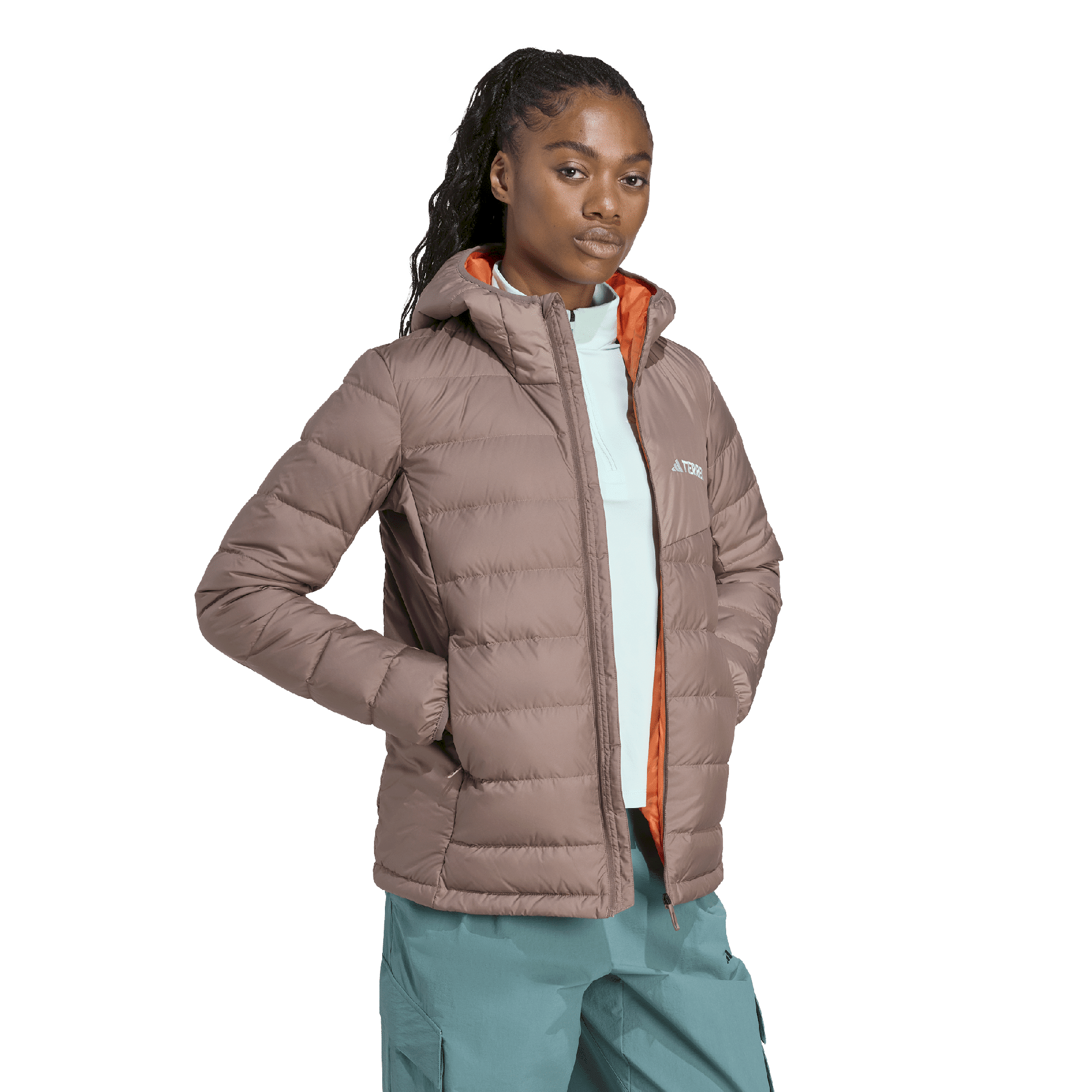 adidas Terrex Down Hooded Jacket - Synthetic jacket - Women's | Hardloop