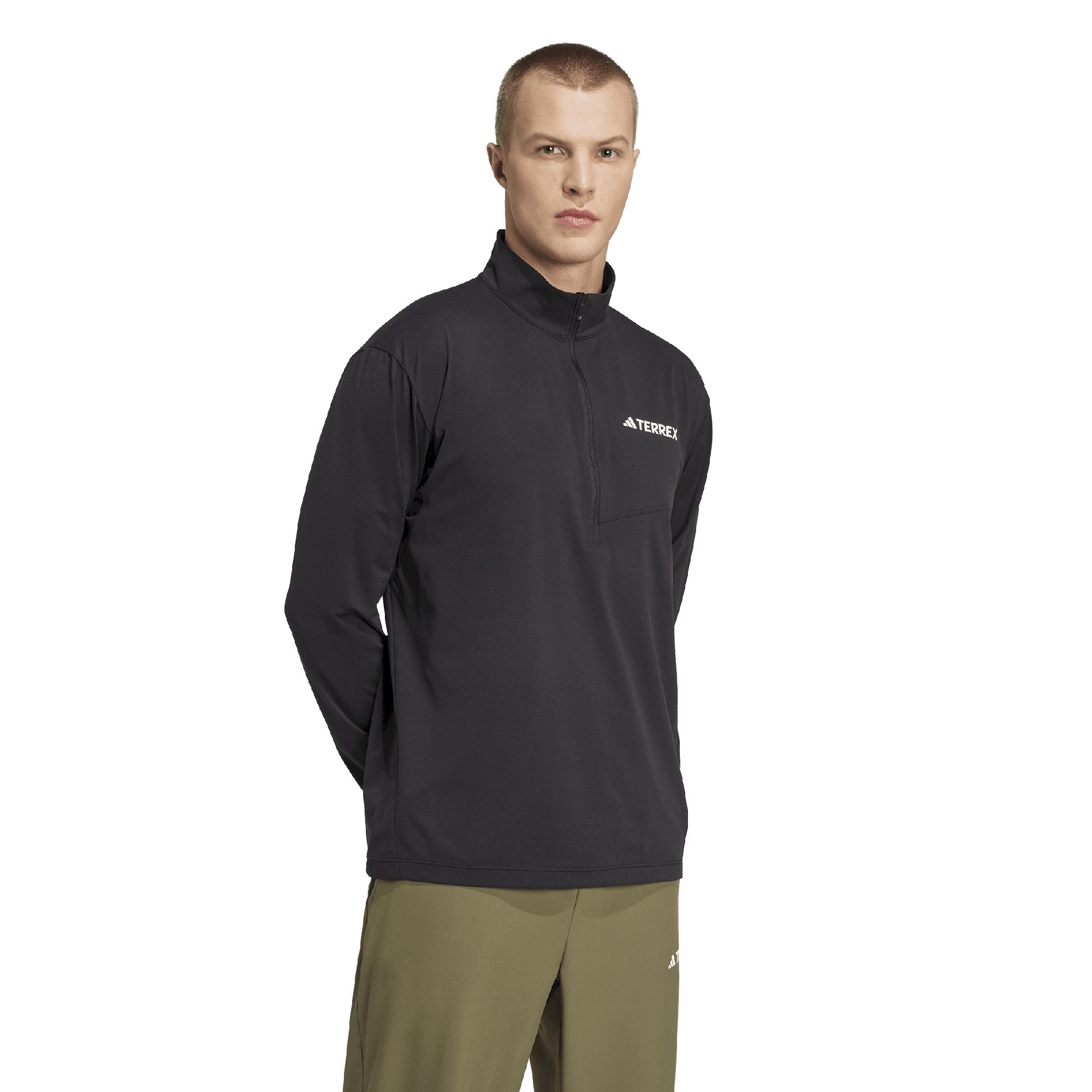 adidas Terrex Halfz LS Tee - T-shirt meski | Hardloop