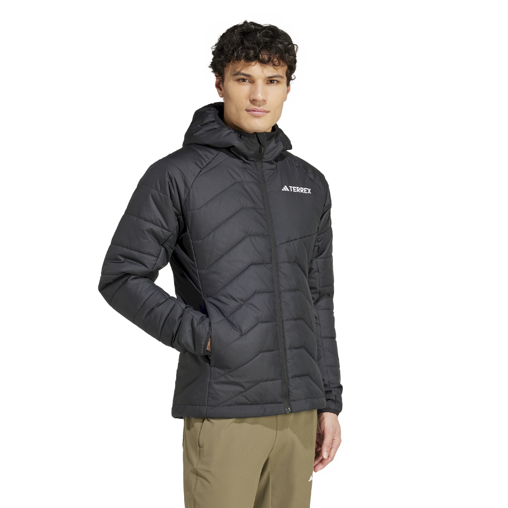 adidas Terrex Insulated Hooded Jkt - Synthetic jacket - Men's | Hardloop