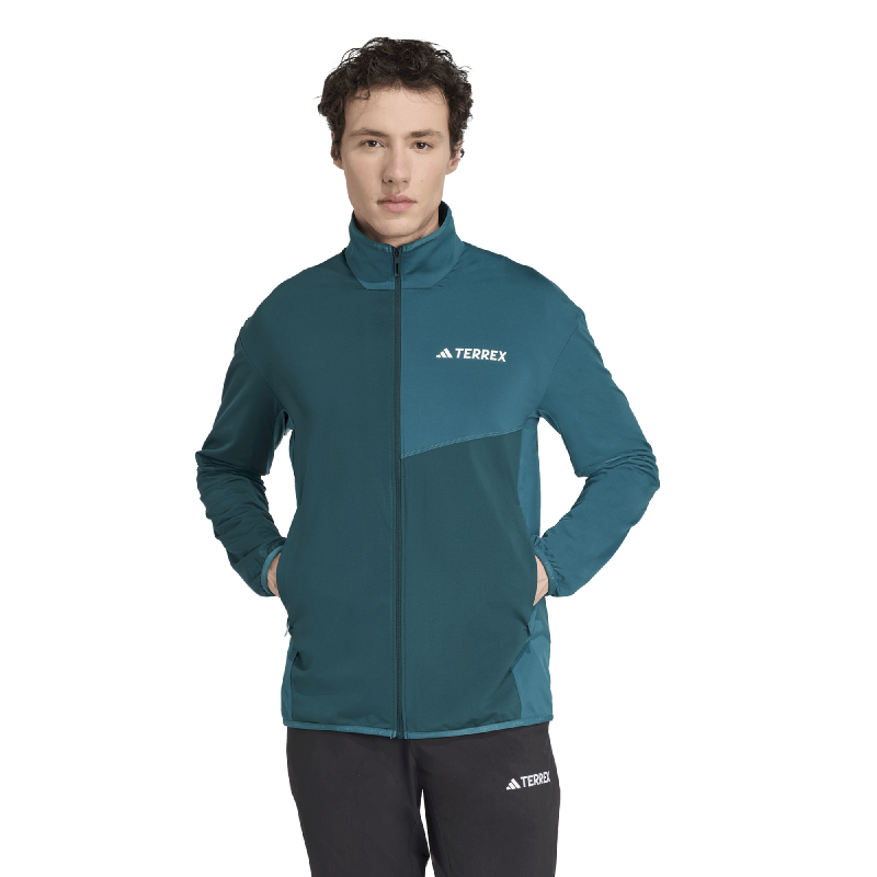 adidas Terrex Climawarm T Full Zip Fleece Fleecejacke Herren