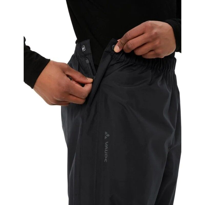 Vaude Fluid Full-zip Pants II S/S - Calça impermeável homem | Hardloop