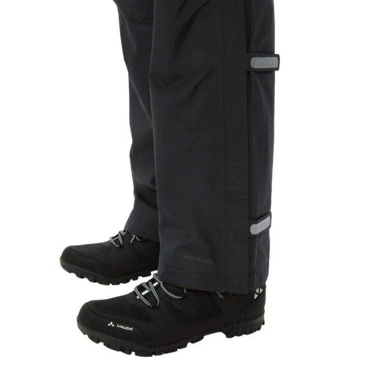 Vaude Fluid Full-zip Pants II S/S - Calça impermeável homem | Hardloop