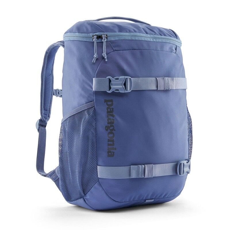 Zappi Co Kinderrucksack Set – Mit Lunchbox & Federmäppchen (Schneeleoparden-Design)