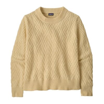 Recycled Wool Crewneck Sweater - Jumper - Women's