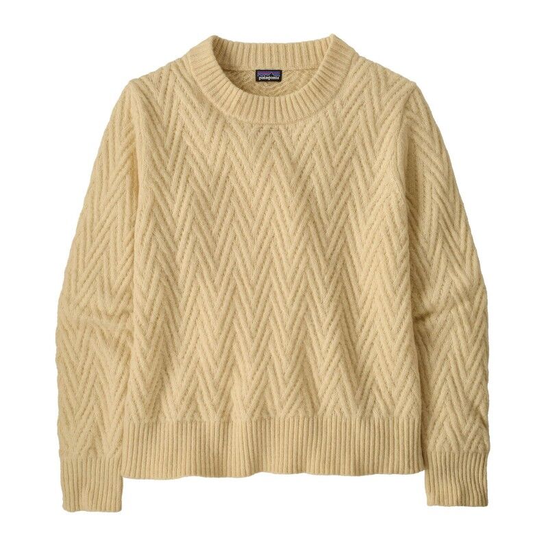 Recycled Wool Crewneck Sweater - Pullover - Damen