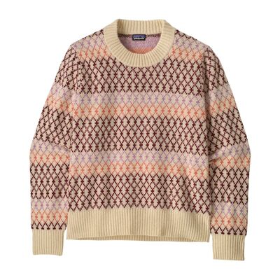 Recycled Wool Crewneck Sweater - Pullover - Naiset