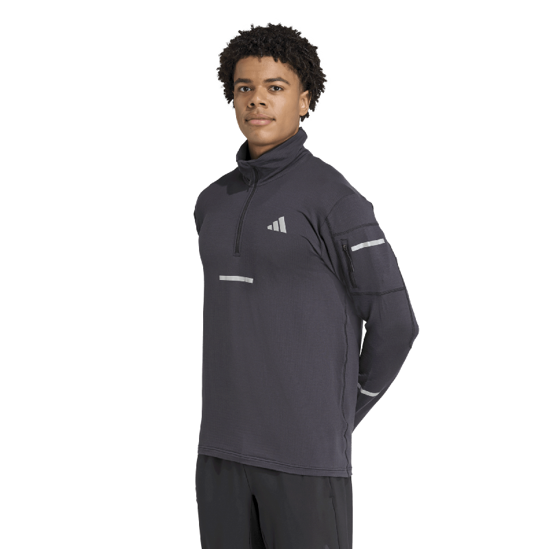 adidas Adi365 Warm Half Zip - T-Shirt - Herren | Hardloop