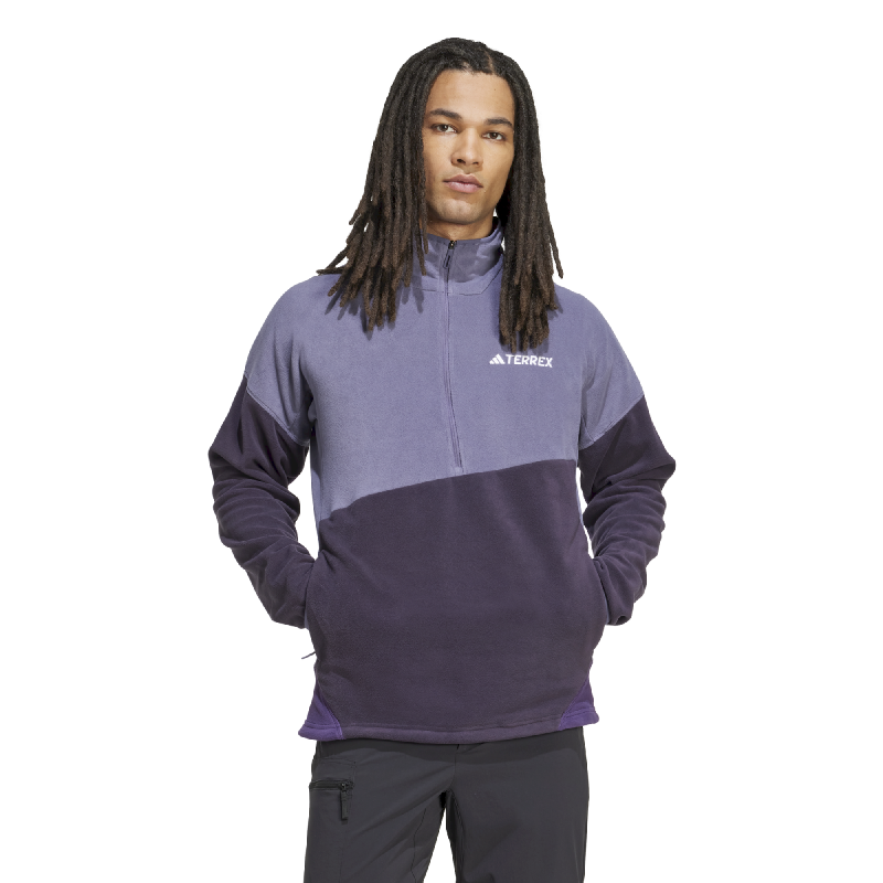 adidas Terrex Climawarm Fleece Anorak - Giacca in pile - Uomo | Hardloop